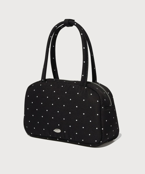 COVERNAT(カバーナット)の「WOMEN CLOVER HEART DOT TOTE BAG(トートバッグ・レディース・ブラック・FREE)」の3枚目の写真