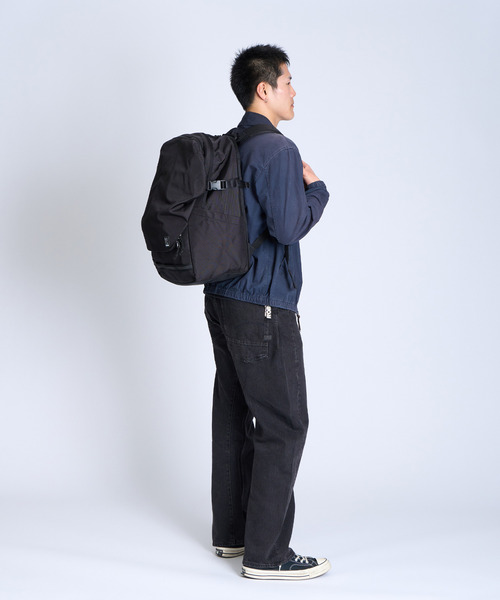 CHROME（クローム）の「［ CHROME / クローム ］EXTLEK 38L PACK BK_BLACK / エクストレック 38リットル パック ブラック 耐水 38L バックパック 16インチPC収納（バックパック/リュック・メンズ・ブラック・FREE）」の20枚目の写真