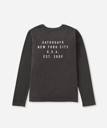 Saturdays NYC | Standard Long Sleeve Tee | WOMEN(Tシャツ/カットソー)