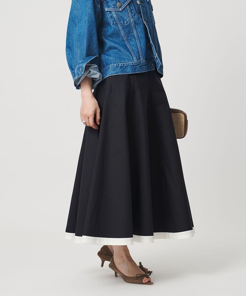 UNITED ARROWS（ユナイテッドアローズ）の「クリーン マリンスカート（スカート・レディース・オフホワイト/ネイビー・36/38）」の6枚目の写真