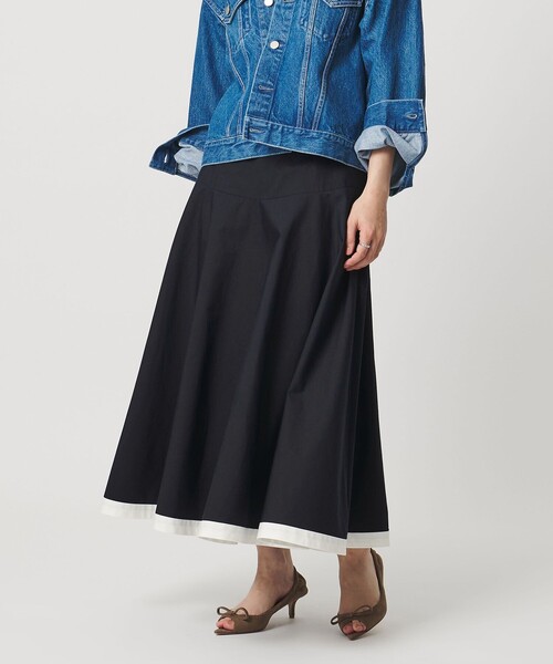 UNITED ARROWS（ユナイテッドアローズ）の「クリーン マリンスカート（スカート・レディース・オフホワイト/ネイビー・36/38）」の8枚目の写真