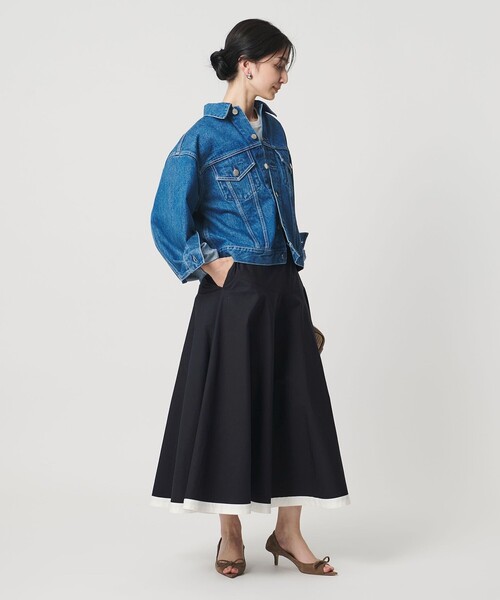 UNITED ARROWS（ユナイテッドアローズ）の「クリーン マリンスカート（スカート・レディース・オフホワイト/ネイビー・36/38）」の10枚目の写真