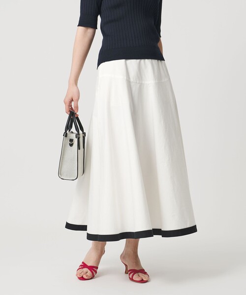 UNITED ARROWS（ユナイテッドアローズ）の「クリーン マリンスカート（スカート・レディース・オフホワイト/ネイビー・36/38）」の13枚目の写真