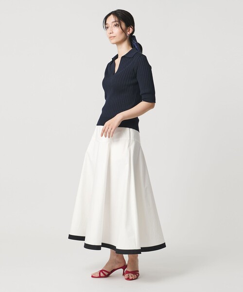 UNITED ARROWS（ユナイテッドアローズ）の「クリーン マリンスカート（スカート・レディース・オフホワイト/ネイビー・36/38）」の15枚目の写真