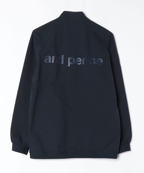 and per se（アンパスィ）の「マルチウェザージャケット（メンズ）（ブルゾン・レディース・ブラック/ネイビー・M/L/LL）」の12枚目の写真
