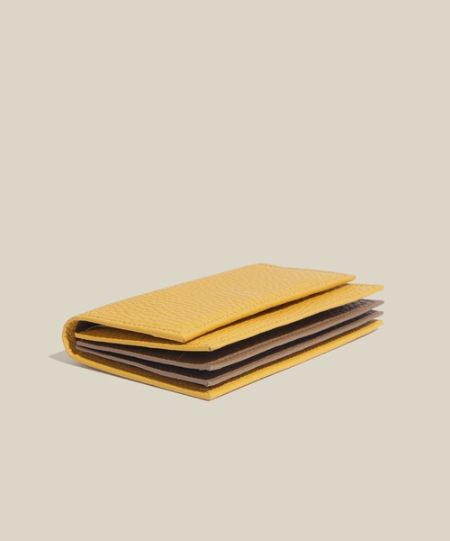 E'POR（エポール）の「【E'POR】JUDD Accordion Card Case(マルチケース)/26SS（カードケース・レディース・ブラック/イエロー/ベージュ系その他/ライトグレー/ワイン/サックスブルー・FREE）」の15枚目の写真