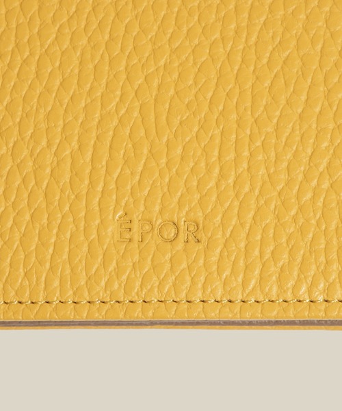 E'POR（エポール）の「【E'POR】JUDD Accordion Card Case(マルチケース)/26SS（カードケース・レディース・ブラック/イエロー/ベージュ系その他/ライトグレー/ワイン/サックスブルー・FREE）」の16枚目の写真