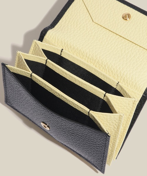 E'POR（エポール）の「【E'POR】JUDD Accordion Card Case(マルチケース)/26SS（カードケース・レディース・ブラック/イエロー/ベージュ系その他/ライトグレー/ワイン/サックスブルー・FREE）」の7枚目の写真