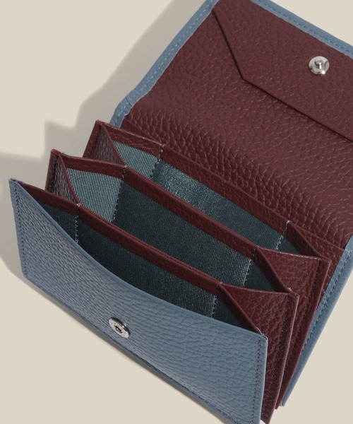 E'POR（エポール）の「【E'POR】JUDD Accordion Card Case(マルチケース)/26SS（カードケース・レディース・ブラック/イエロー/ベージュ系その他/ライトグレー/ワイン/サックスブルー・FREE）」の10枚目の写真