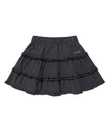 WOMEN'S RUFFLE MINI SKIRT