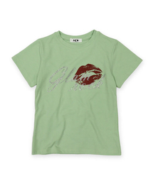 グラムロック ホットフィックス 半袖クロップTシャツ (4色)