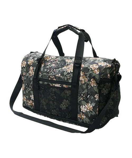 KiU(キウ)の「KiU/キウ 【キャリーケース対応】600D GYM BAG/600D ジムバッグ 【K454】(ドラムバッグ・メンズ・ブラック/レオパード/カモフラージュ・ONE SIZE)」の5枚目の写真