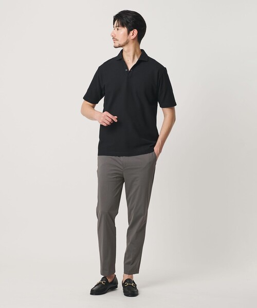 BEAUTY&YOUTH UNITED ARROWS(ビューティーアンドユースユナイテッドアローズ)の「【WEB限定 WARDROBE SMART】クール トリコット アンクルパンツ 【接触冷感】(スラックス・メンズ・ネイビー/ダークグレー/ブラック・L/M/S/XL)」の9枚目の写真
