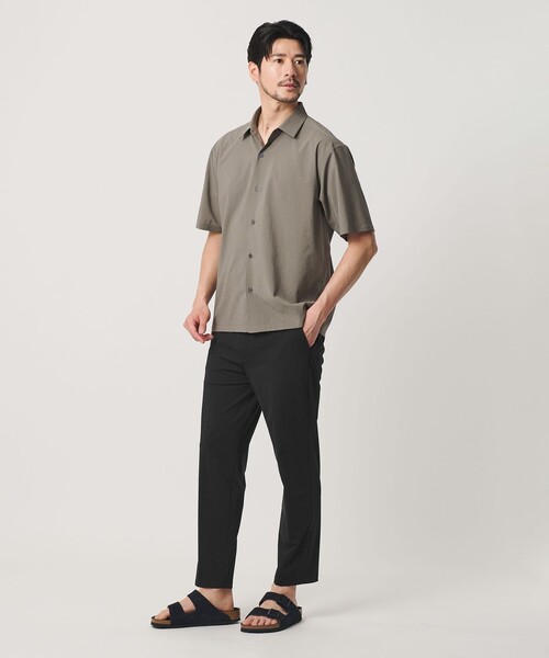 BEAUTY&YOUTH UNITED ARROWS(ビューティーアンドユースユナイテッドアローズ)の「【WEB限定 WARDROBE SMART】クール トリコット アンクルパンツ 【接触冷感】(スラックス・メンズ・ネイビー/ダークグレー/ブラック・L/M/S/XL)」の11枚目の写真