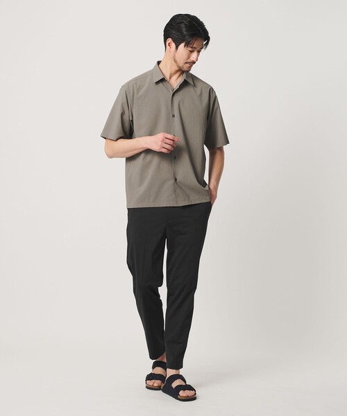 BEAUTY&YOUTH UNITED ARROWS(ビューティーアンドユースユナイテッドアローズ)の「【WEB限定 WARDROBE SMART】クール トリコット アンクルパンツ 【接触冷感】(スラックス・メンズ・ネイビー/ダークグレー/ブラック・L/M/S/XL)」の12枚目の写真