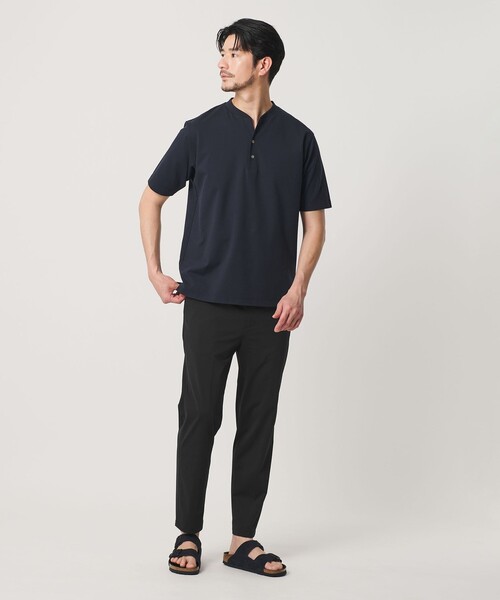 BEAUTY&YOUTH UNITED ARROWS(ビューティーアンドユースユナイテッドアローズ)の「【WEB限定 WARDROBE SMART】クール トリコット アンクルパンツ 【接触冷感】(スラックス・メンズ・ネイビー/ダークグレー/ブラック・L/M/S/XL)」の13枚目の写真