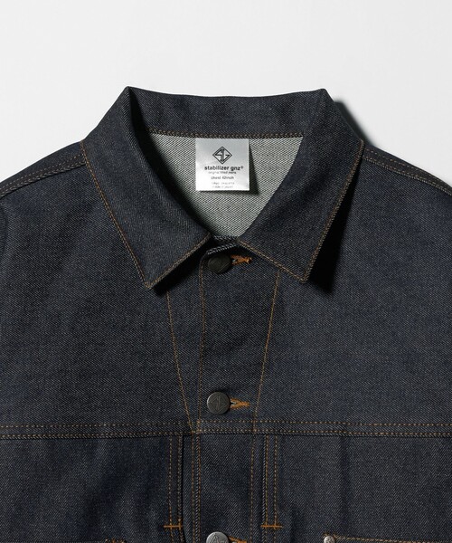 UNITED ARROWS & SONS（ユナイテッドアローズアンドサンズ）の「＜STABILIZER GNZ for UNITED ARROWS & SONS＞ EX Denim Jacket/デニムジャケット（デニムジャケット・メンズ・ネイビー・36/46/44/42/40/38）」の3枚目の写真