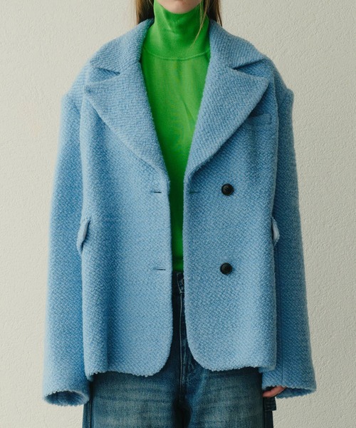 LE CIEL BLEU（ルシェルブルー）の「ハイゲージタートルネックニット / High-Gauge Turtleneck Knit（ニット/セーター・レディース・ネイビー/ブラック/ホワイト/ブラウン/グレー・36）」の22枚目の写真