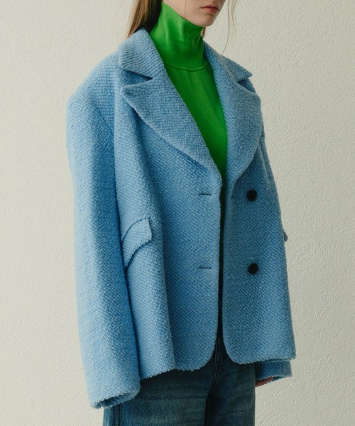 LE CIEL BLEU（ルシェルブルー）の「ハイゲージタートルネックニット / High-Gauge Turtleneck Knit（ニット/セーター・レディース・ネイビー/ブラック/ホワイト/ブラウン/グレー・36）」の21枚目の写真