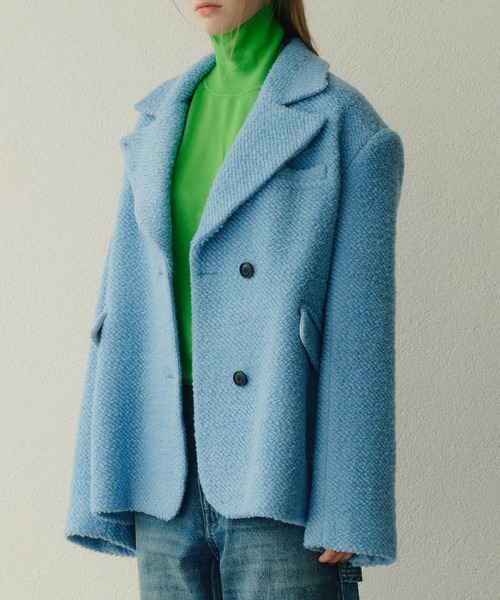 LE CIEL BLEU（ルシェルブルー）の「ハイゲージタートルネックニット / High-Gauge Turtleneck Knit（ニット/セーター・レディース・ネイビー/ブラック/ホワイト/ブラウン/グレー・36）」の20枚目の写真