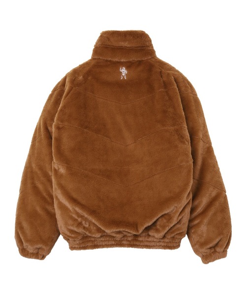 BILLIONAIRE BOYS CLUB(ビリオネア・ボーイズ・クラブ)の「BILLIONAIRE BOYS CLUB FUR DOWN JACKET BBCJP253X004(ダウンジャケット/コート・メンズ・ブラウン/グリーン・M/L)」の12枚目の写真