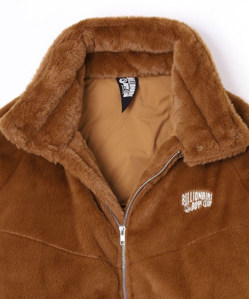 BILLIONAIRE BOYS CLUB(ビリオネア・ボーイズ・クラブ)の「BILLIONAIRE BOYS CLUB FUR DOWN JACKET BBCJP253X004(ダウンジャケット/コート・メンズ・ブラウン/グリーン・M/L)」の8枚目の写真