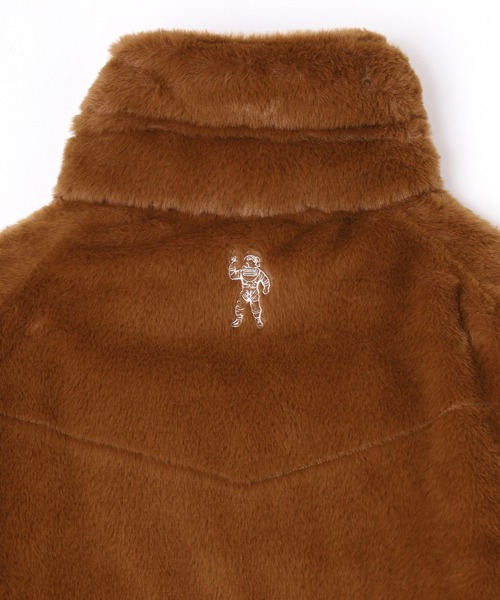 BILLIONAIRE BOYS CLUB(ビリオネア・ボーイズ・クラブ)の「BILLIONAIRE BOYS CLUB FUR DOWN JACKET BBCJP253X004(ダウンジャケット/コート・メンズ・ブラウン/グリーン・M/L)」の4枚目の写真