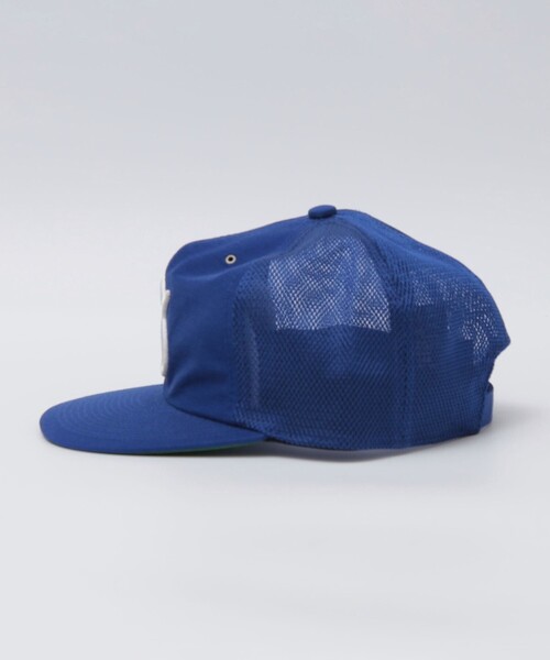 POTEN（ポテン）の「【SHIPS別注】POTEN: S LOGO MESH KK CAP（キャップ・メンズ・レッド/ブラック/ブルー・ONE SIZE）」の4枚目の写真