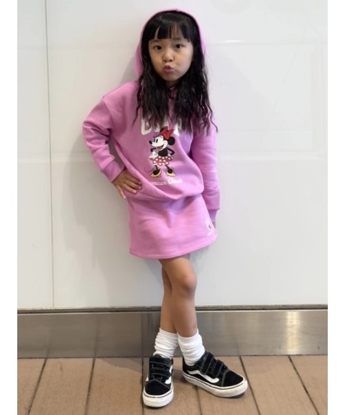 GAP(ギャップ)の「babyGap × ディズニー ミニーマウス GAPロゴ プルオンミニスカート・スコート(スカート・キッズ・ピンク/ベージュ・70cm/80cm/90cm/95cm/100cm/105cm/110cm)」の3枚目の写真