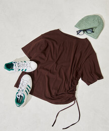 conte＞オフショルダー Tシャツ（Tシャツ/カットソー）｜conte（コンテ
