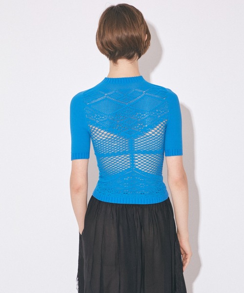 stretch lace knitted pullover(ニット/セーター)|beautiful people stretch lace knitted pullover(ニット/セーター)|beautiful people