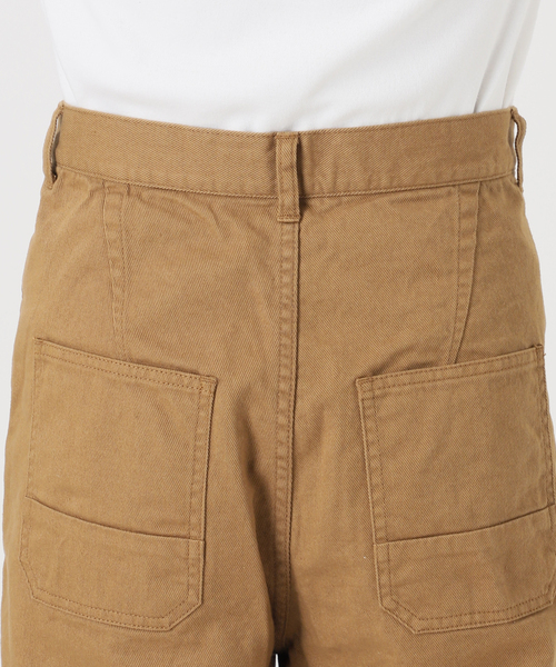 FRAMeWORK（フレームワーク）の「コットンドリルタックパンツ（その他パンツ・レディース・アイボリー/キャメル・36/38）」の5枚目の写真
