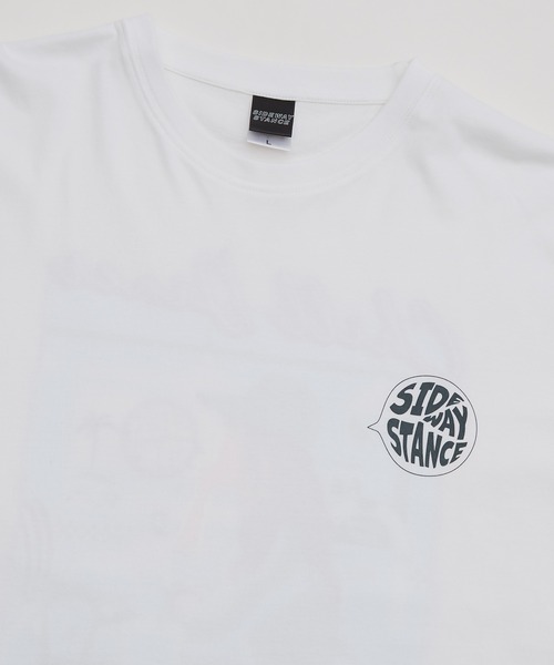 En serio TOKYO(エンソリオトーキョー)の「【SIDEWAYSTANCE】チルダイナー長袖Tシャツ SIDE23-159(Tシャツ/カットソー・メンズ・ブルー/ブラック/ホワイト・MEDIUM/X-LARGE/SMALL/LARGE)」の14枚目の写真