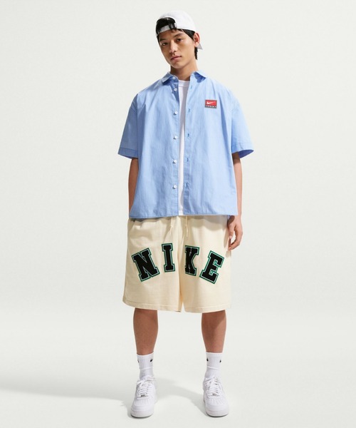 ナイキ ライフ メンズ ミッドウェイト ショートパンツ / Nike Life
