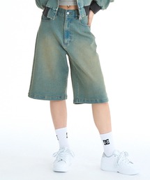 DC SHOES ウィメンズ 26 WS WIDE SHORT ショートパンツ 【2026年春夏モデル】/ワイドデニムパンツ
