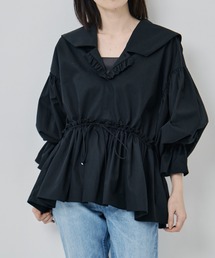 [RhodolirioN/ロドリリオン]Single Tiered Smock - Twill