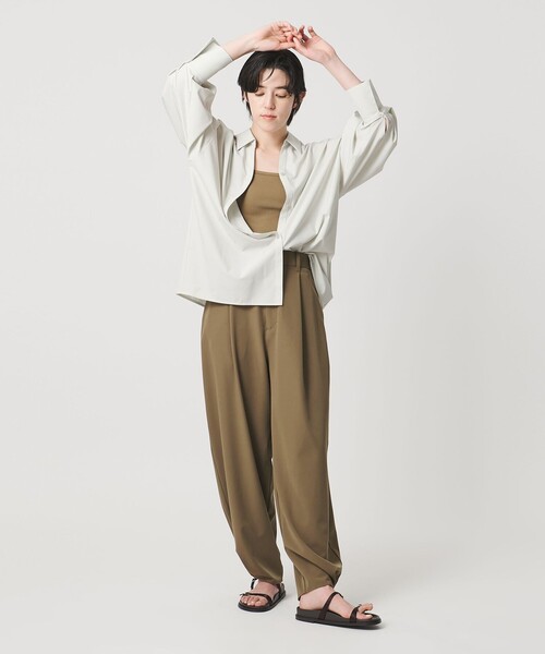 MARW UNITED ARROWS(マルゥ ユナイテッドアローズ)の「<MARW UNITED ARROWS>バルーン パンツ UVカット(その他パンツ・レディース・モカ/ブラック・36/38)」の4枚目の写真