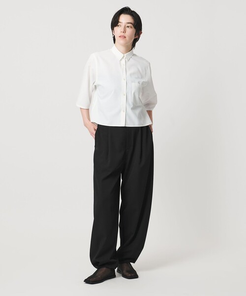 MARW UNITED ARROWS(マルゥ ユナイテッドアローズ)の「<MARW UNITED ARROWS>バルーン パンツ UVカット(その他パンツ・レディース・モカ/ブラック・36/38)」の7枚目の写真