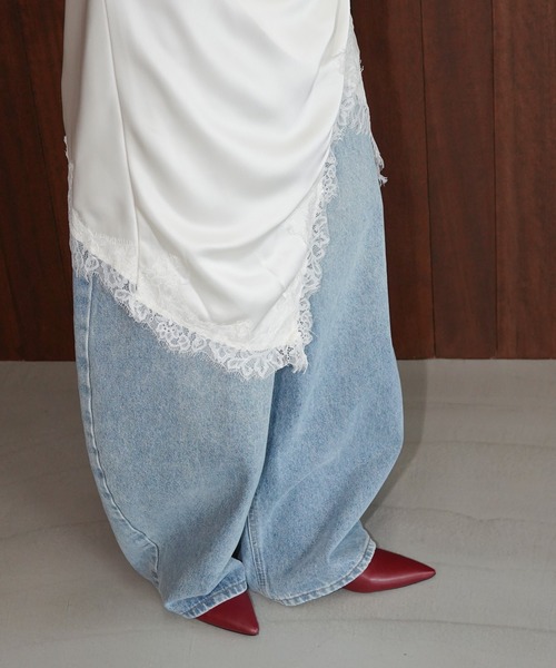 chuclla(チュクラ)の「ポインテッドトゥローヒールパンプス chs26s023(パンプス・レディース・ワインレッド/ブラック・37/36/39/38)」の13枚目の写真