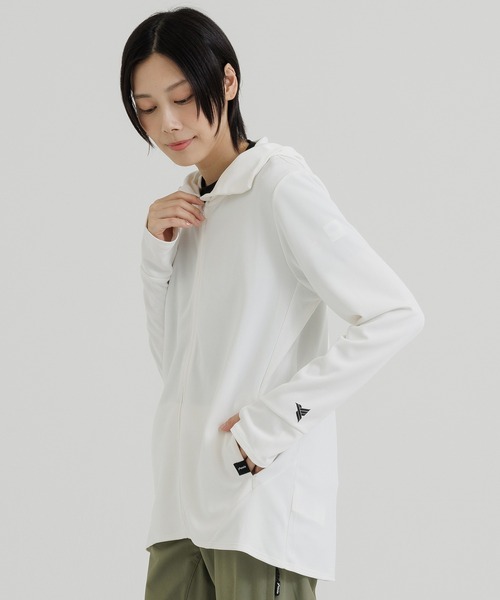 phenix outdoor(フェニックスアウトドア)の「phenix outdoor(フェニックスアウトドア) SUN SHADE HOODY / サンシェード フーディー(パーカー・メンズ・アクア/ブラック/ブルーグリーン/オフホワイト/マスタード・L/M/MB/XL/LB)」の7枚目の写真