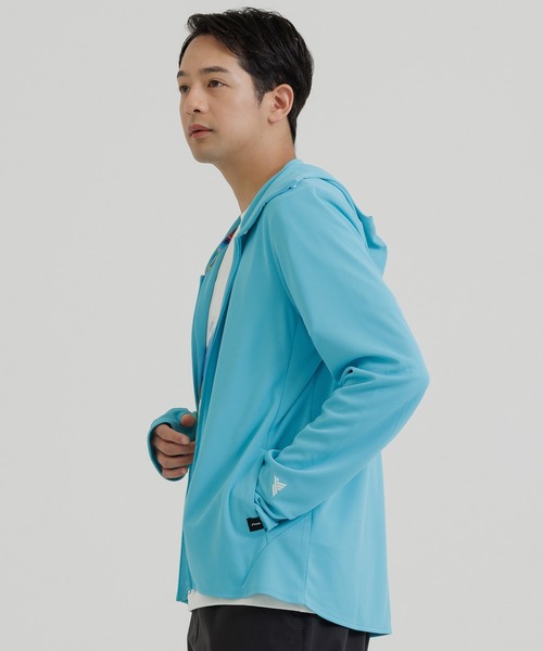 phenix outdoor(フェニックスアウトドア)の「phenix outdoor(フェニックスアウトドア) SUN SHADE HOODY / サンシェード フーディー(パーカー・メンズ・アクア/ブラック/ブルーグリーン/オフホワイト/マスタード・L/M/MB/XL/LB)」の21枚目の写真