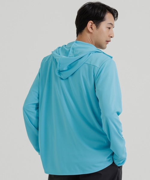 phenix outdoor(フェニックスアウトドア)の「phenix outdoor(フェニックスアウトドア) SUN SHADE HOODY / サンシェード フーディー(パーカー・メンズ・アクア/ブラック/ブルーグリーン/オフホワイト/マスタード・L/M/MB/XL/LB)」の22枚目の写真