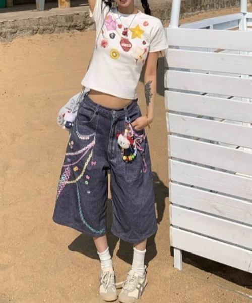 Vipoa（ヴィポア）の「fruit print tee（Tシャツ/カットソー・レディース・ホワイト・FREE）」の7枚目の写真