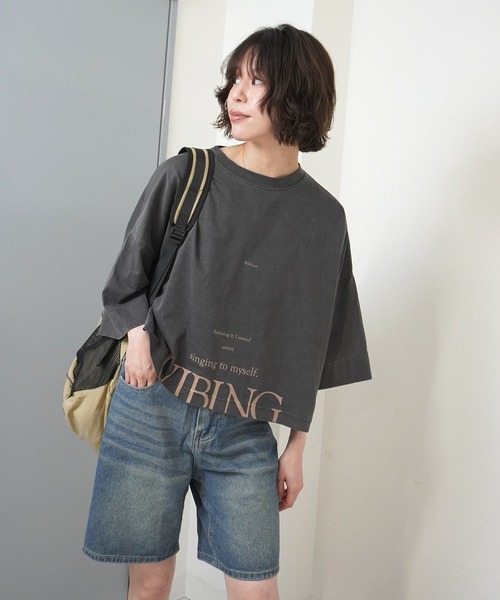gossara（ゴサラ）の「【今っぽく決まる】デニムショートパンツ（デニムパンツ・レディース・ブルー・SMALL/MEDIUM）」の14枚目の写真