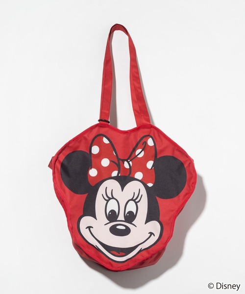 WCJ(ダブルシージェイ)の「Disney / FACE DESIGN COLOR TOTE BAG(トートバッグ・レディース・グレー/ブルー/グリーン/レッド/パープル/イエロー・FREE)」の6枚目の写真