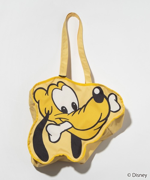 WCJ(ダブルシージェイ)の「Disney / FACE DESIGN COLOR TOTE BAG(トートバッグ・レディース・グレー/ブルー/グリーン/レッド/パープル/イエロー・FREE)」の5枚目の写真