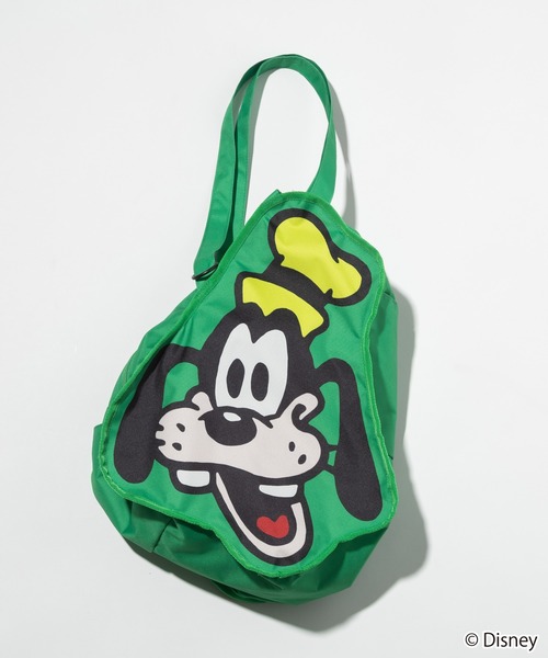 WCJ(ダブルシージェイ)の「Disney / FACE DESIGN COLOR TOTE BAG(トートバッグ・レディース・グレー/ブルー/グリーン/レッド/パープル/イエロー・FREE)」の9枚目の写真
