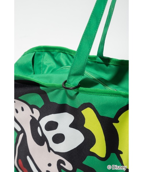 WCJ(ダブルシージェイ)の「Disney / FACE DESIGN COLOR TOTE BAG(トートバッグ・レディース・グレー/ブルー/グリーン/レッド/パープル/イエロー・FREE)」の12枚目の写真