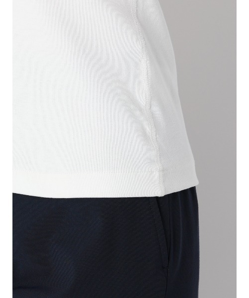 SUIT SQUARE(スーツスクエア)の「CHANTOWA/ノースリーブインナー/ウォッシャブル/接触冷感/コットンフライス/無地(Tシャツ/カットソー・レディース・ホワイト・FREE)」の7枚目の写真