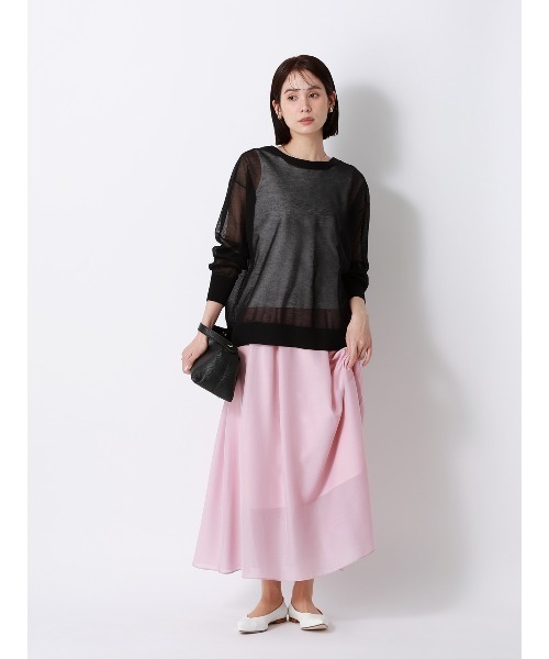 SUIT SQUARE(スーツスクエア)の「CHANTOWA/ノースリーブインナー/ウォッシャブル/接触冷感/コットンフライス/無地(Tシャツ/カットソー・レディース・ホワイト・FREE)」の12枚目の写真